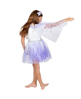 Disney Princess Anna Elsa Girls Gown and Headband Toddler to Big Kid