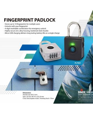 Dual Fingerprint Lock