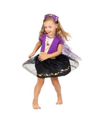 Disney Princess Anna Elsa Girls Gown and Headband Toddler to Big Kid