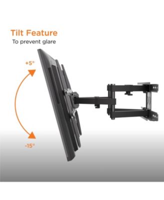 Full Motion TV Wall Mount for TVs 37" - 85" Up to 88 lbs