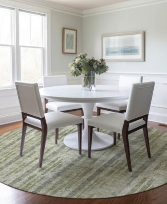 Addison Chantille Machine Washable ACN892 8'x8' Round Area Rug