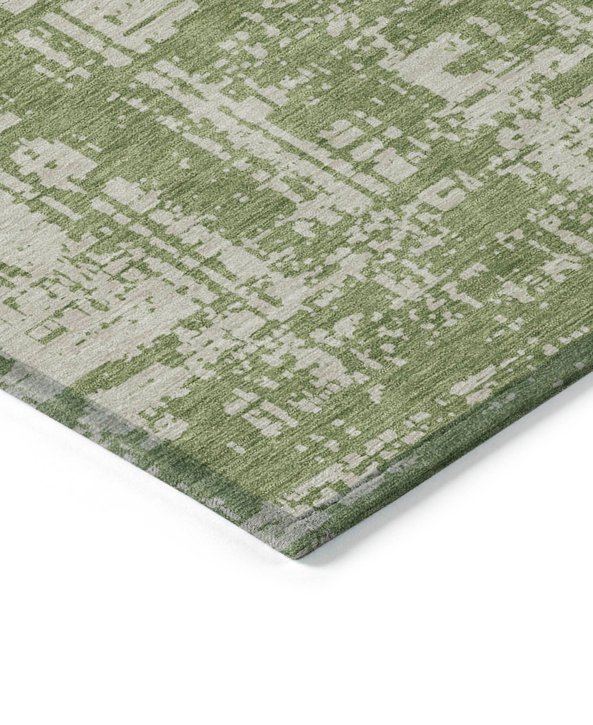 Addison Chantille Acn895 2'3"x7'6" Runner Area Rug In Green