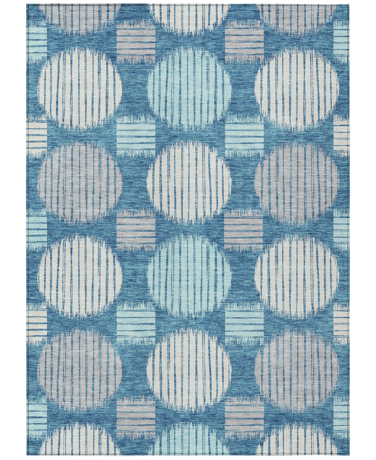 Addison Chantille Acn900 9'x12' Area Rug In Teal