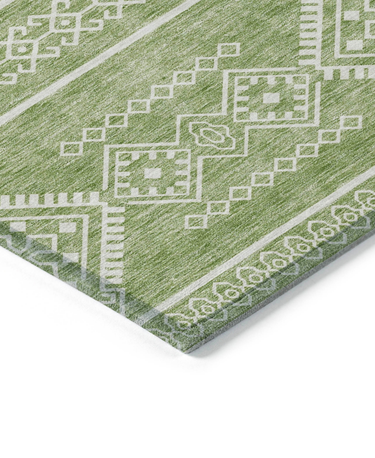 Addison Chantille Acn901 8'x10' Area Rug In Green