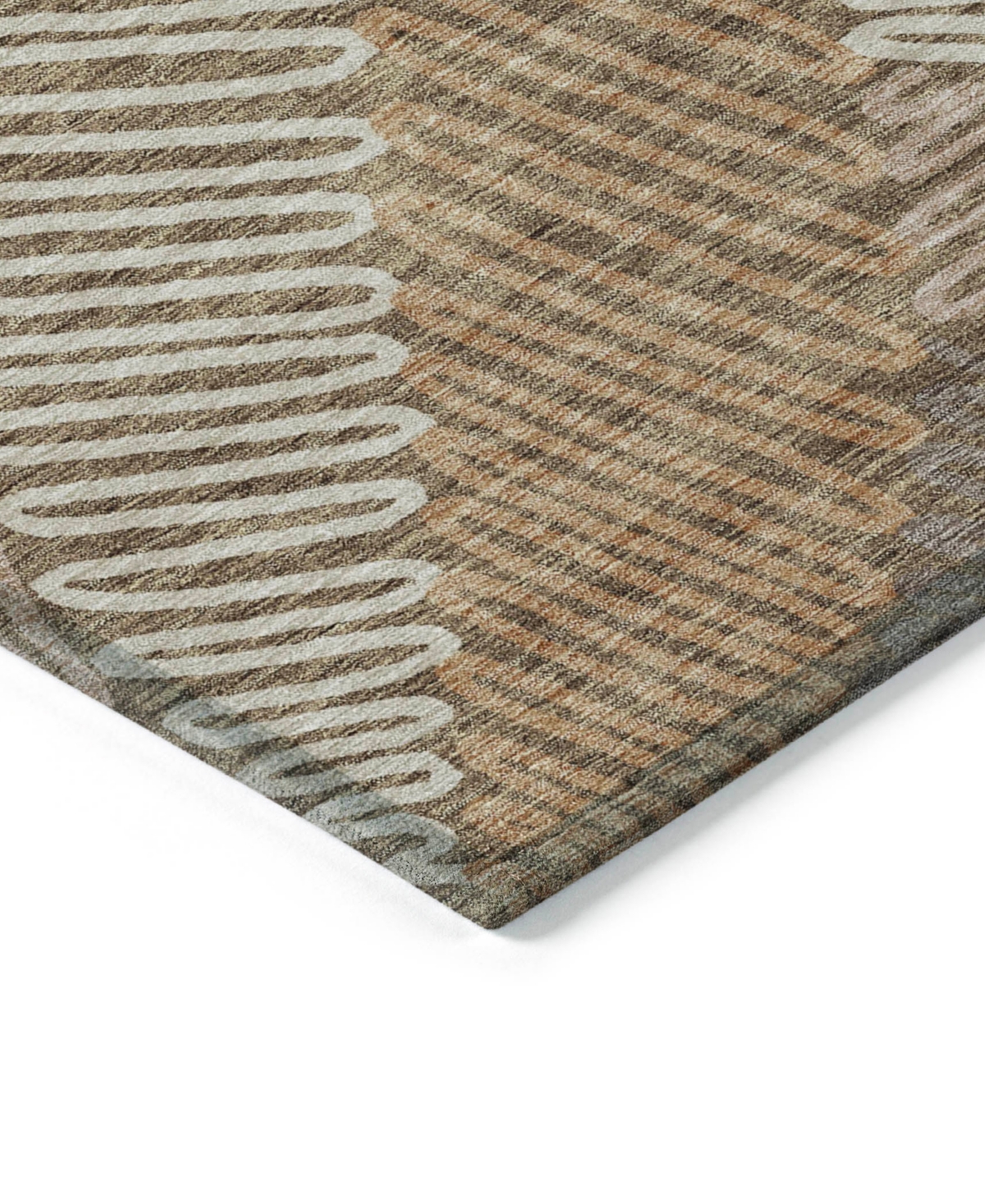 Addison Chantille Acn904 9'x12' Area Rug In Brown