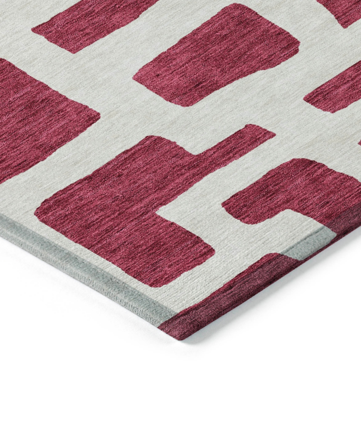 Addison Chantille Acn903 9'x12' Area Rug In Cranberry