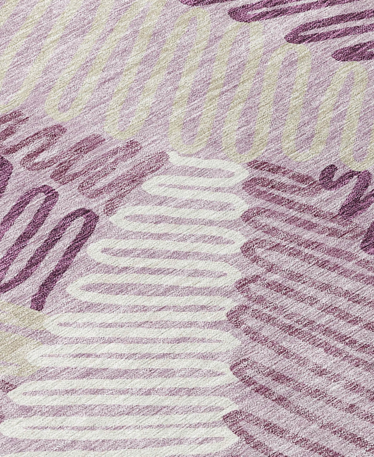 Addison Chantille Acn904 8'x10' Area Rug In Lavender