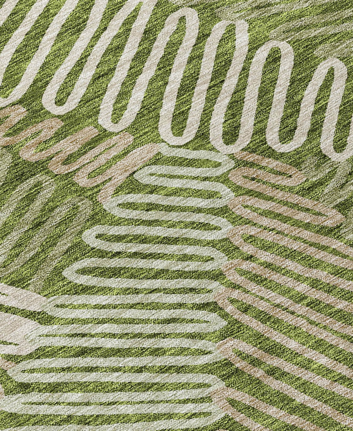 Addison Chantille Acn904 5'x7'6" Area Rug In Olive