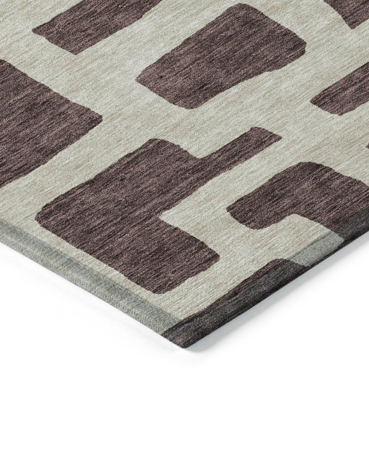 Shop Addison Chantille Machine Washable Acn903 2'6"x3'10" Area Rug In Cocoa