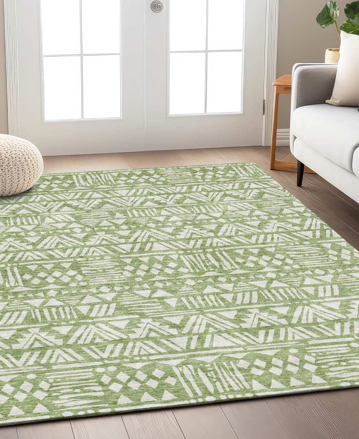 Addison Chantille Acn907 8'x10' Area Rug In Green