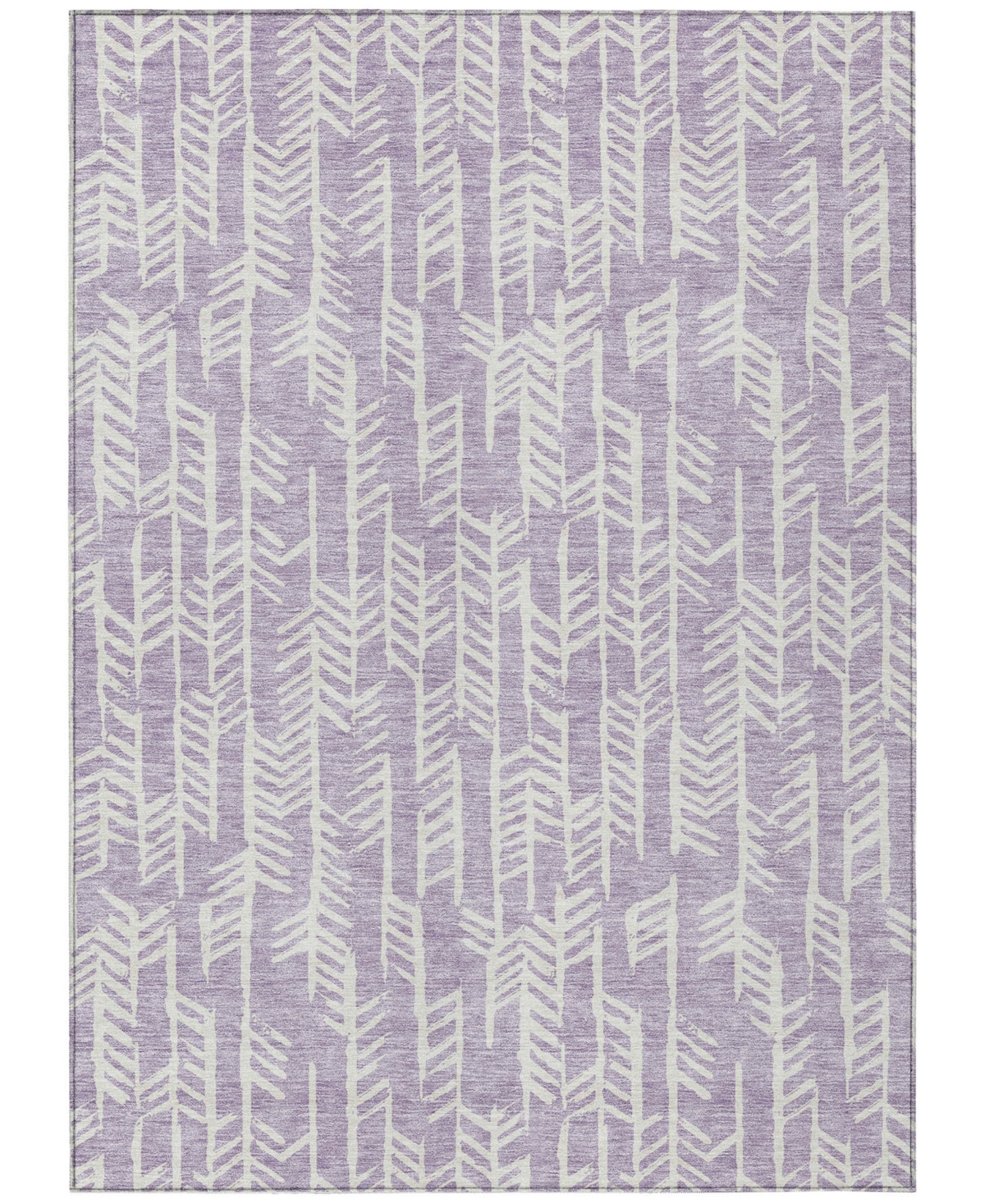 Addison Chantille Acn906 8'x10' Area Rug In Lavender