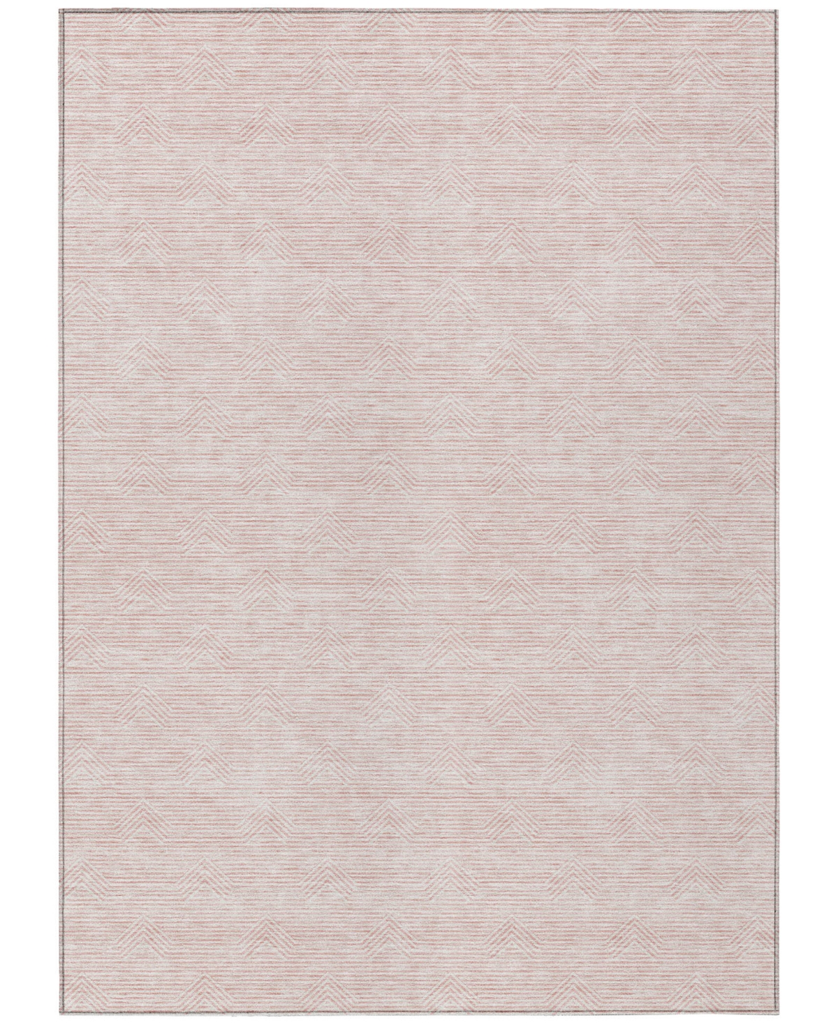 Addison Chantille Acn910 5'x7'6" Area Rug In Pink