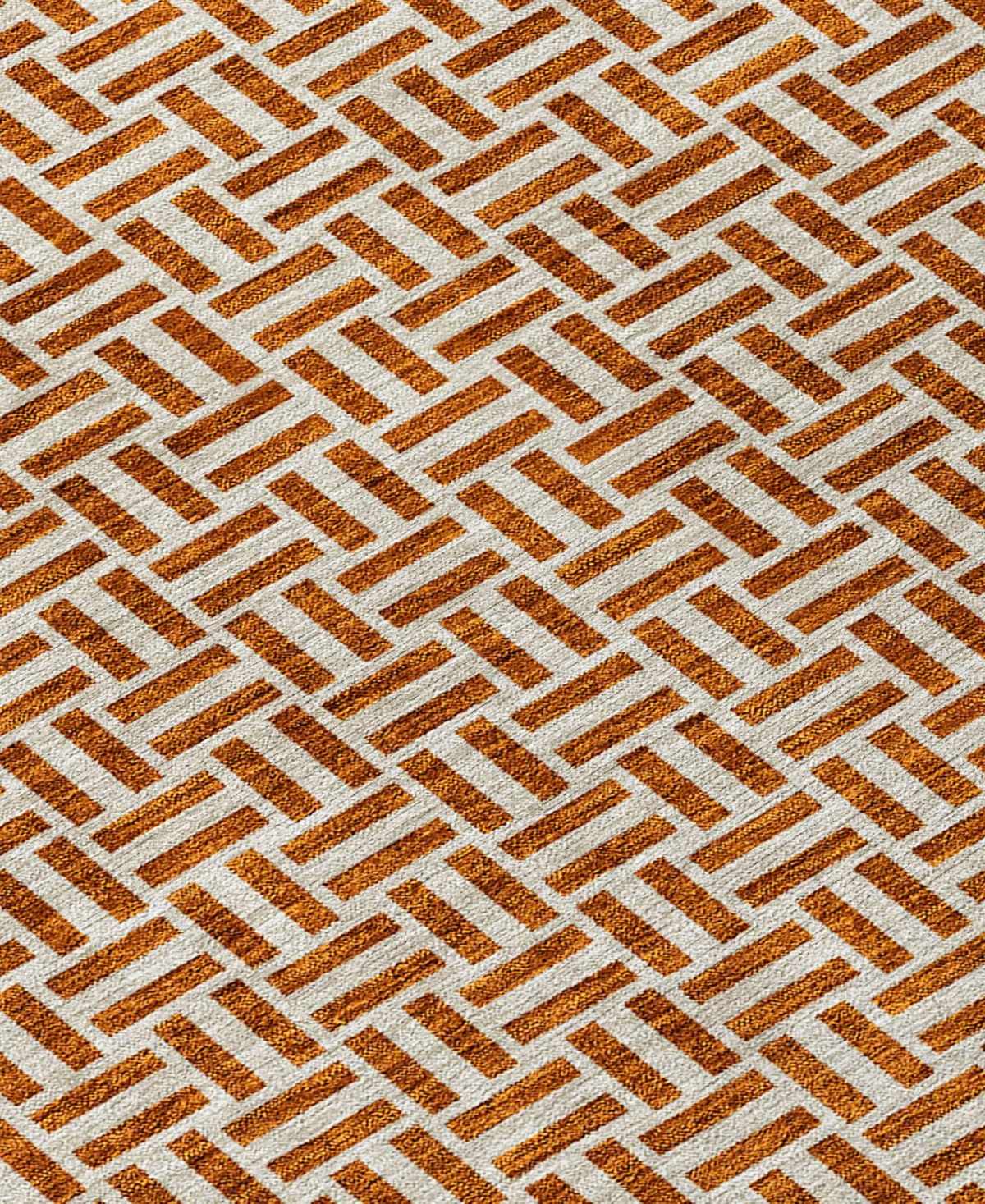 Addison Chantille Acn911 3'x5' Area Rug In Paprika