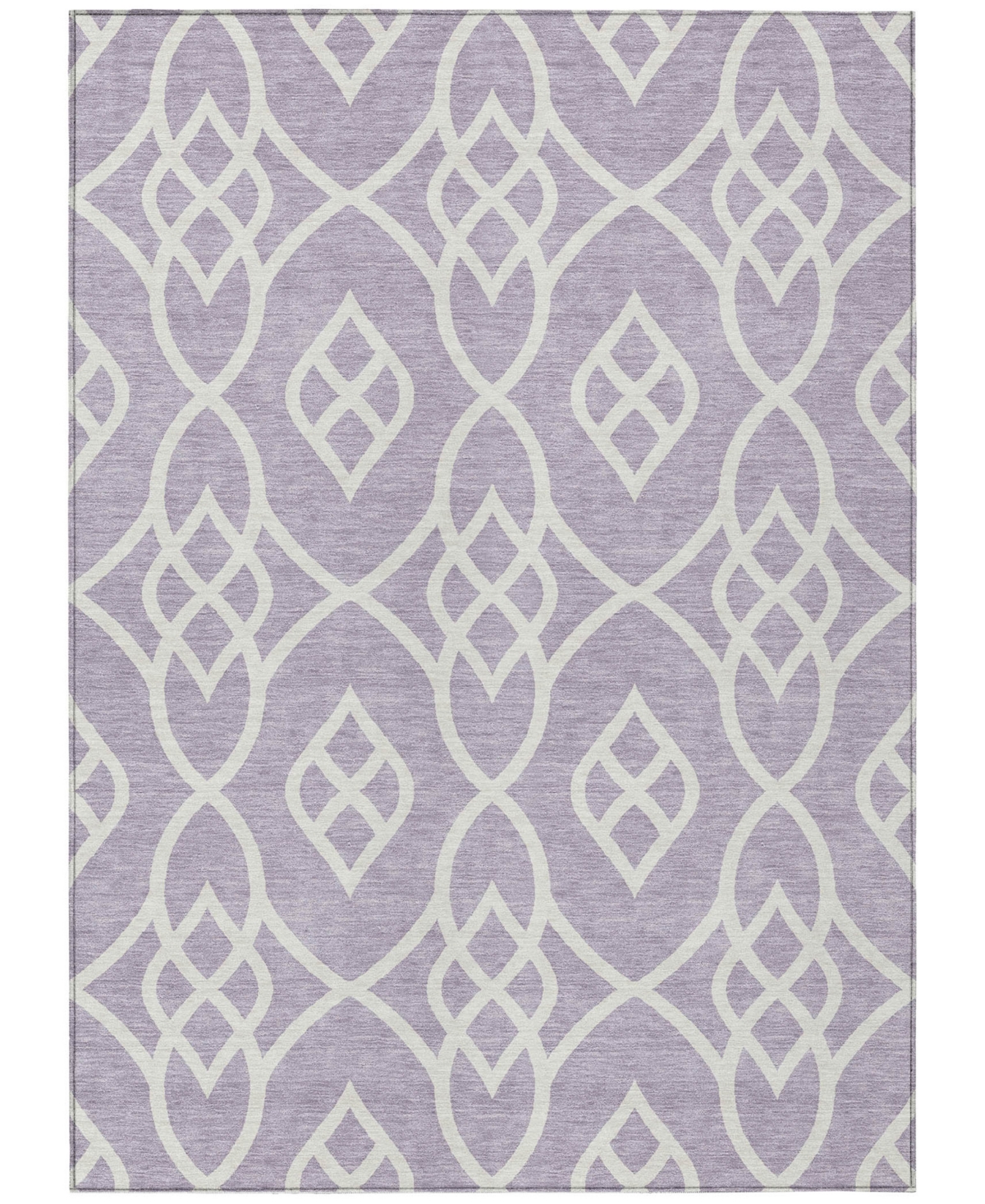 Addison Chantille Acn884 9'x12' Area Rug In Lavender