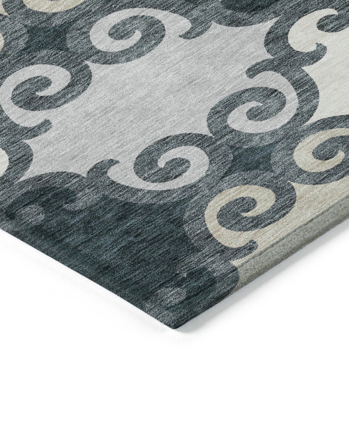 Addison Chantille Acn883 9'x12' Area Rug In Gray