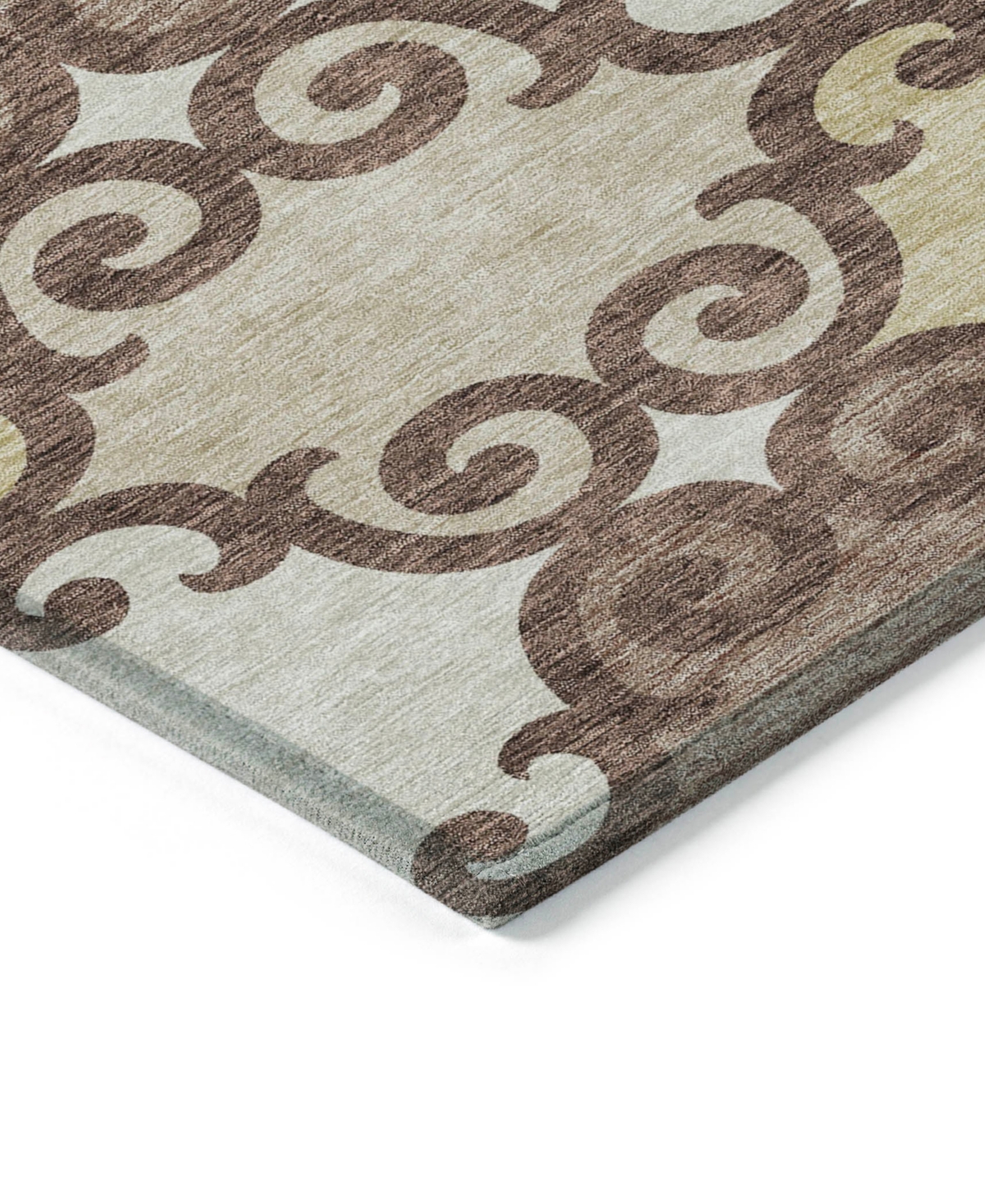 Addison Chantille Acn883 8'x10' Area Rug In Brown