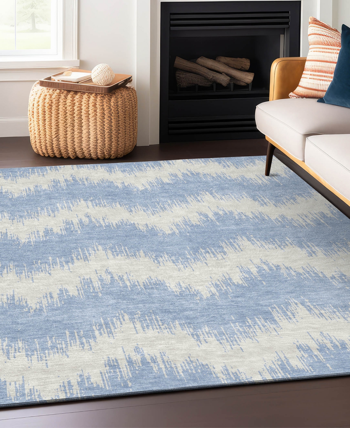 Addison Chantille Acn880 8'x10' Area Rug In Mist