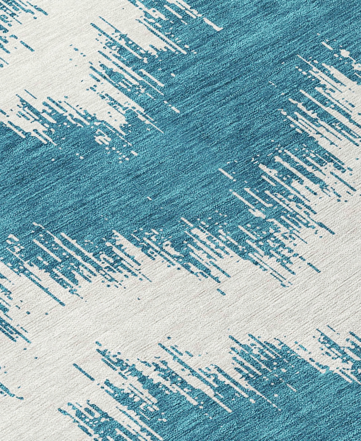 Addison Chantille Acn880 2'3"x7'6" Runner Area Rug In Teal