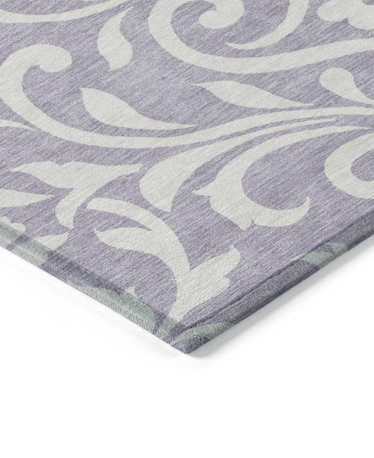 Addison Chantille Acn875 5'x7'6 Area Rug In Lavender