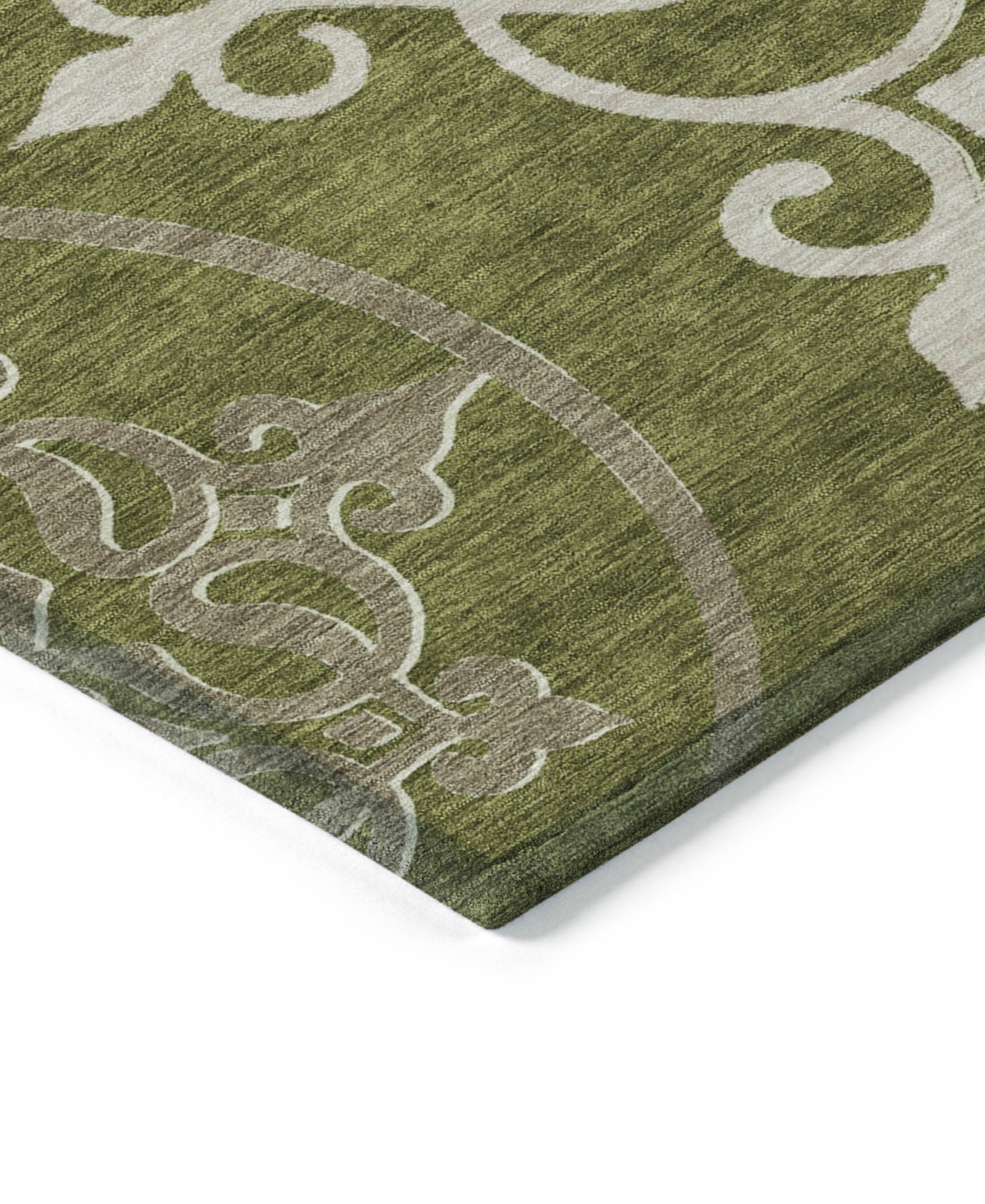Addison Chantille Acn874 8'x10' Area Rug In Olive