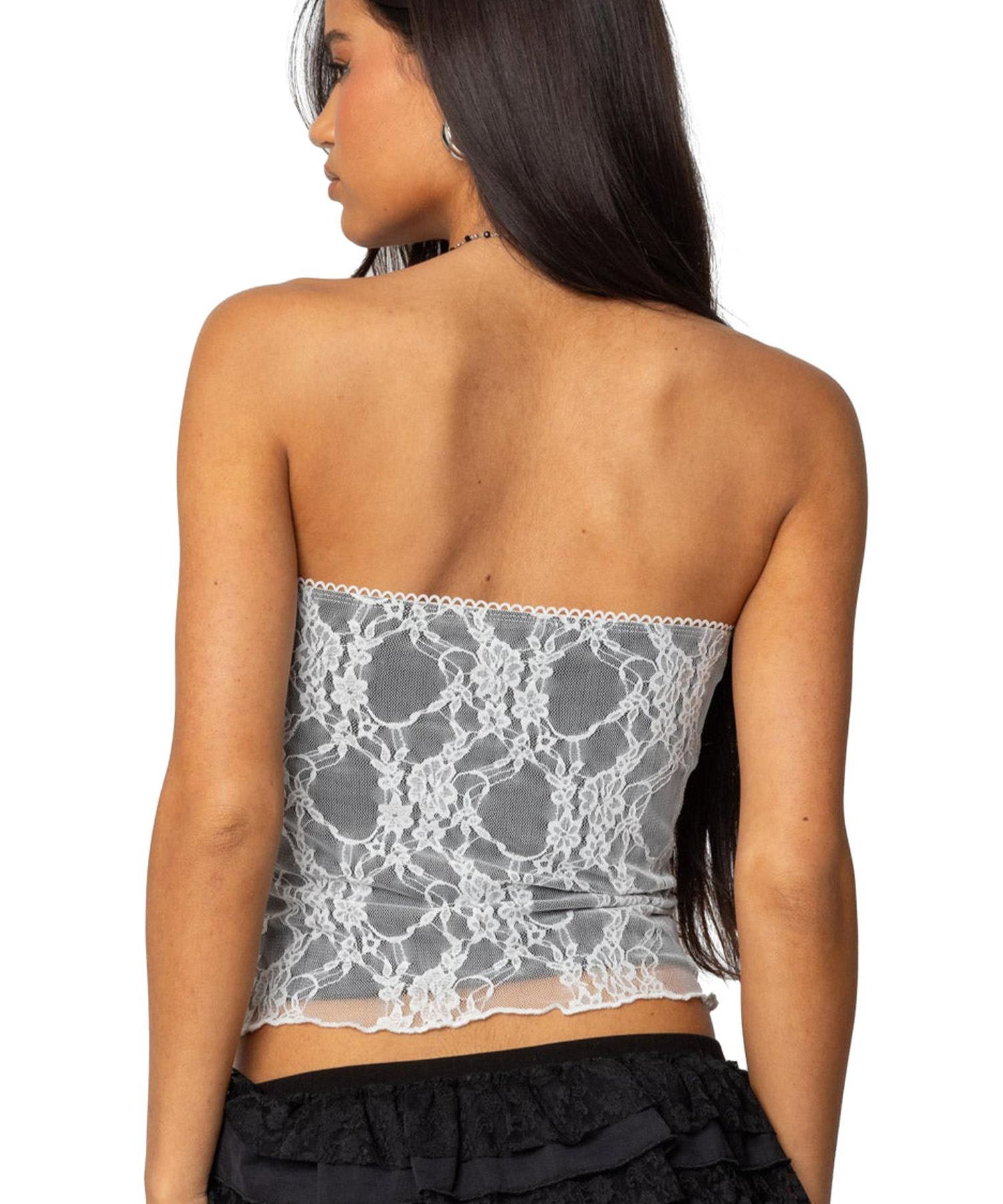 Women's Allison Lace Tube Top