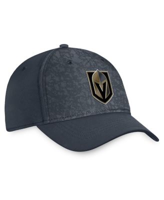 Men's Charcoal Vegas Golden Knights Authentic Pro Rink Flex Hat
