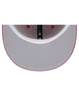 Men's Scarlet Los Angeles Rams 1990 Hawaii Pro Bowl Main Patch 59FIFTY Fitted Hat