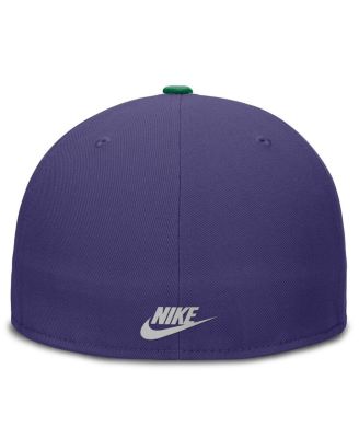 Men's Purple/Green Tampa Bay Rays True Primetime Two-Tone Performance Fitted Hat
