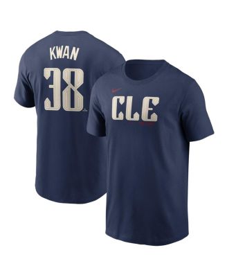 Nike - Men's Steven Kwan Navy Cleveland Guardians 2024 City Connect Name  Number T-Shirt