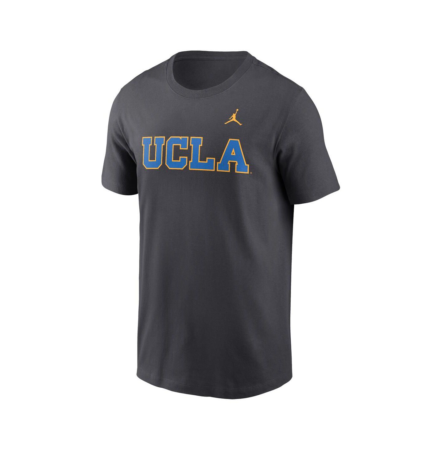 Мужская футболка Jordan Anthracite Ucla Bruins Primetime Wordmark — фото 2