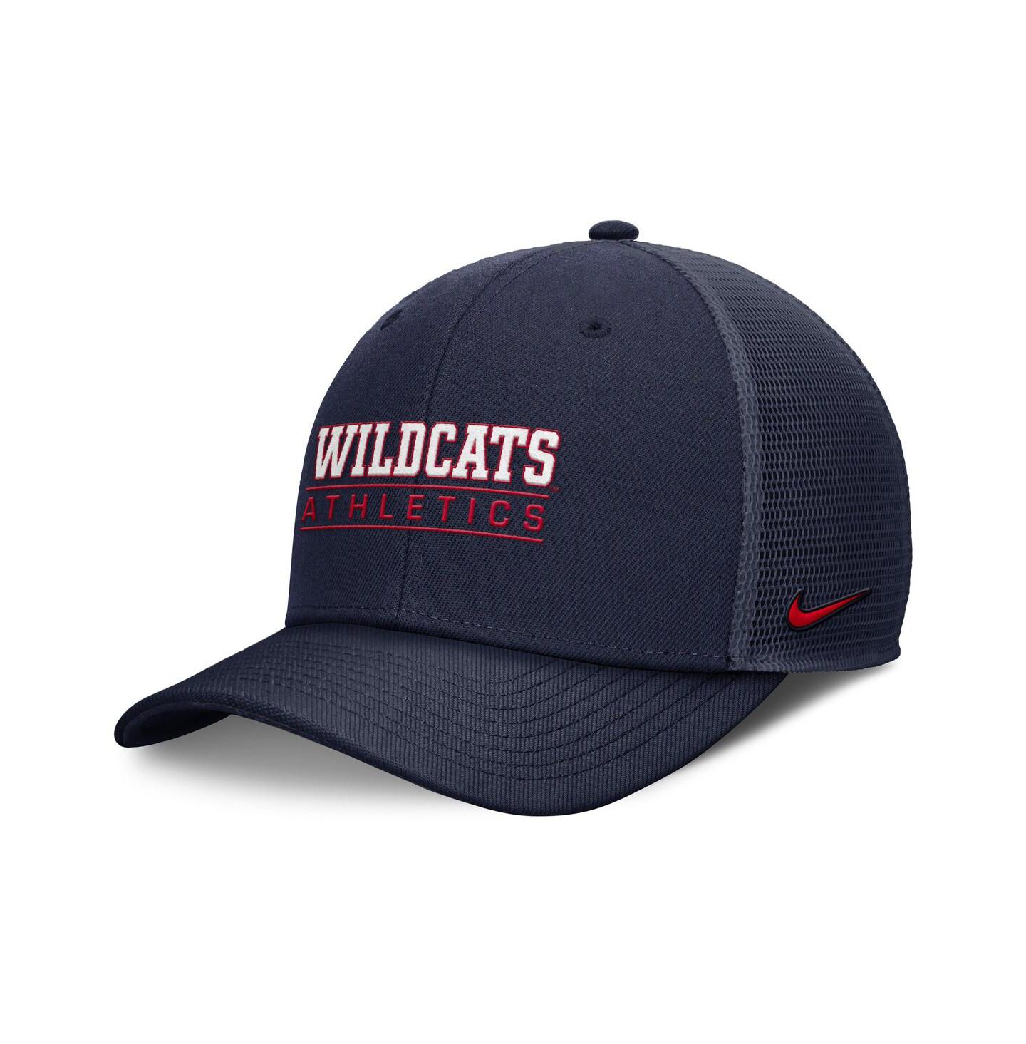 Мужская кепка Nike Navy Arizona Wildcats Rise Adjustable Hat — фото 1