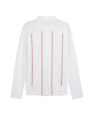 Men's&nbsp;White Manchester City 2024/25 Pre-Match Quarter-Zip Sweatshirt