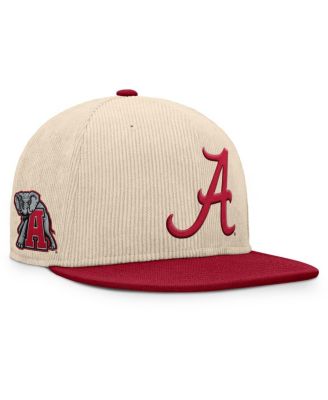 Men's Tan Alabama Crimson Tide Catcher Snapback Hat