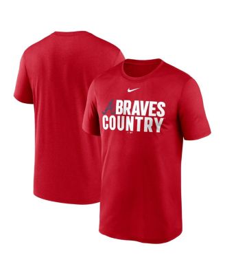 Nike - Men's Red Atlanta Braves Local Legend Performance T-shirt