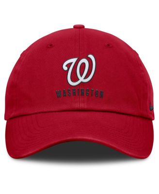 Women's Red Washington Nationals Club Adjustable Hat