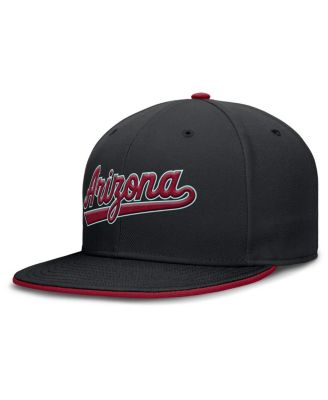 Men's Black Arizona Diamondbacks True Performance Fitted Hat