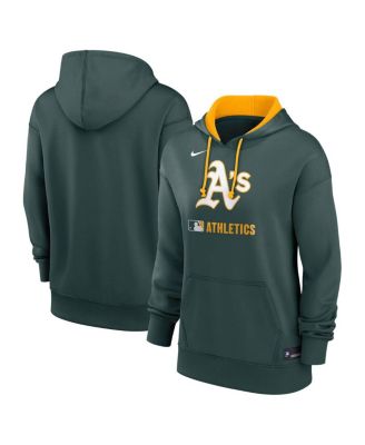 Nike - Women's Green Athletics Authentic Collection Performance Pullover Hoodie