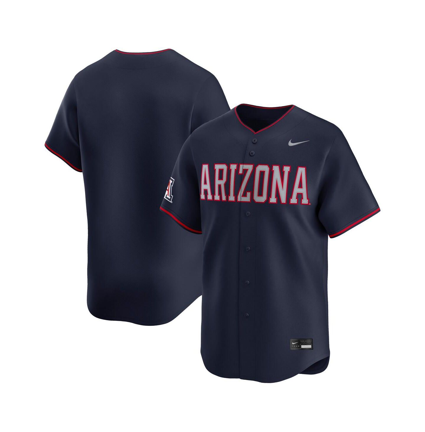 Мужской топ Nike Navy Arizona Wildcats College Limited Baseball Jersey — фото 1