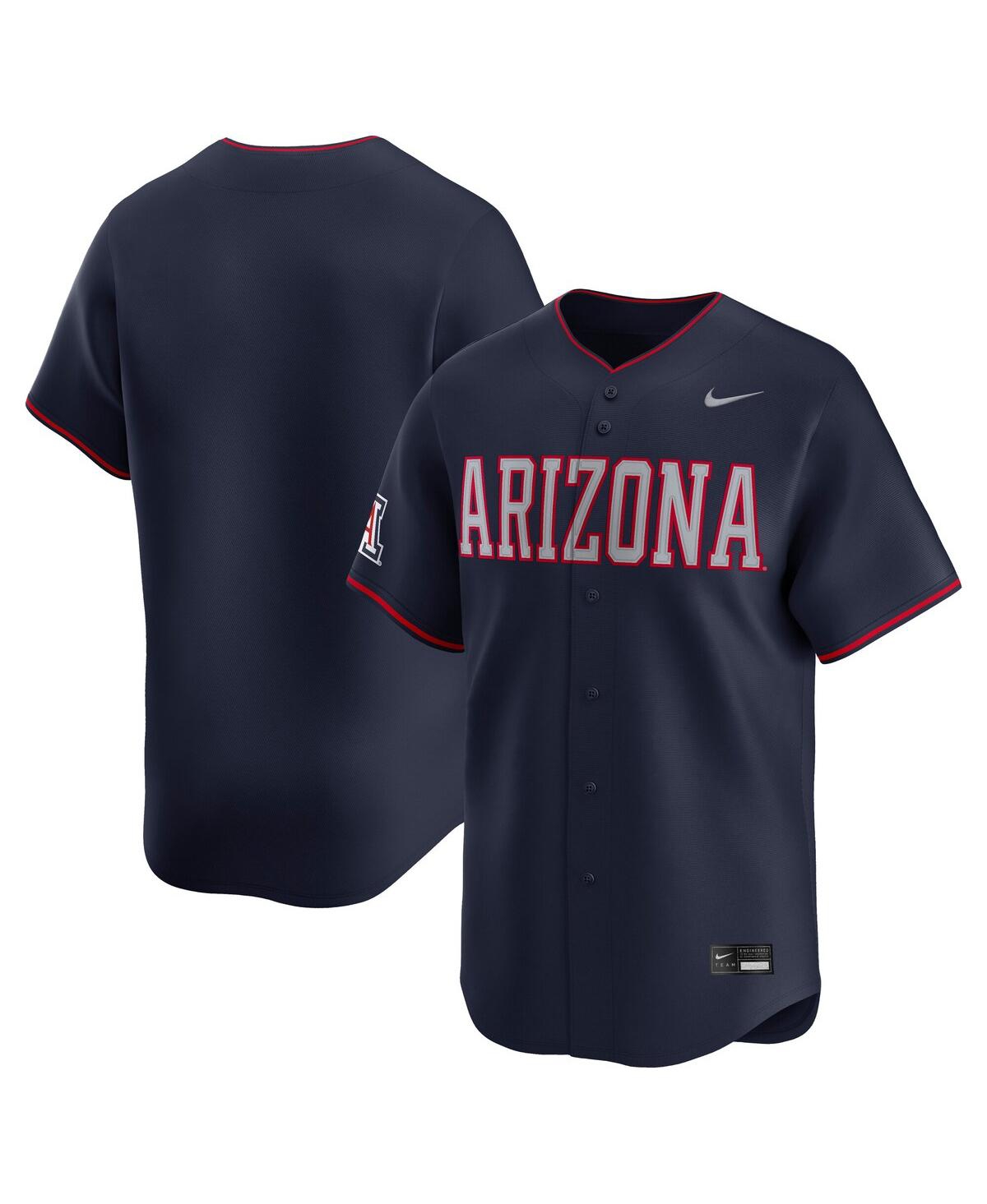 Nike Men's Navy Arizona Wildcats College Limited Baseball Jersey - Navy