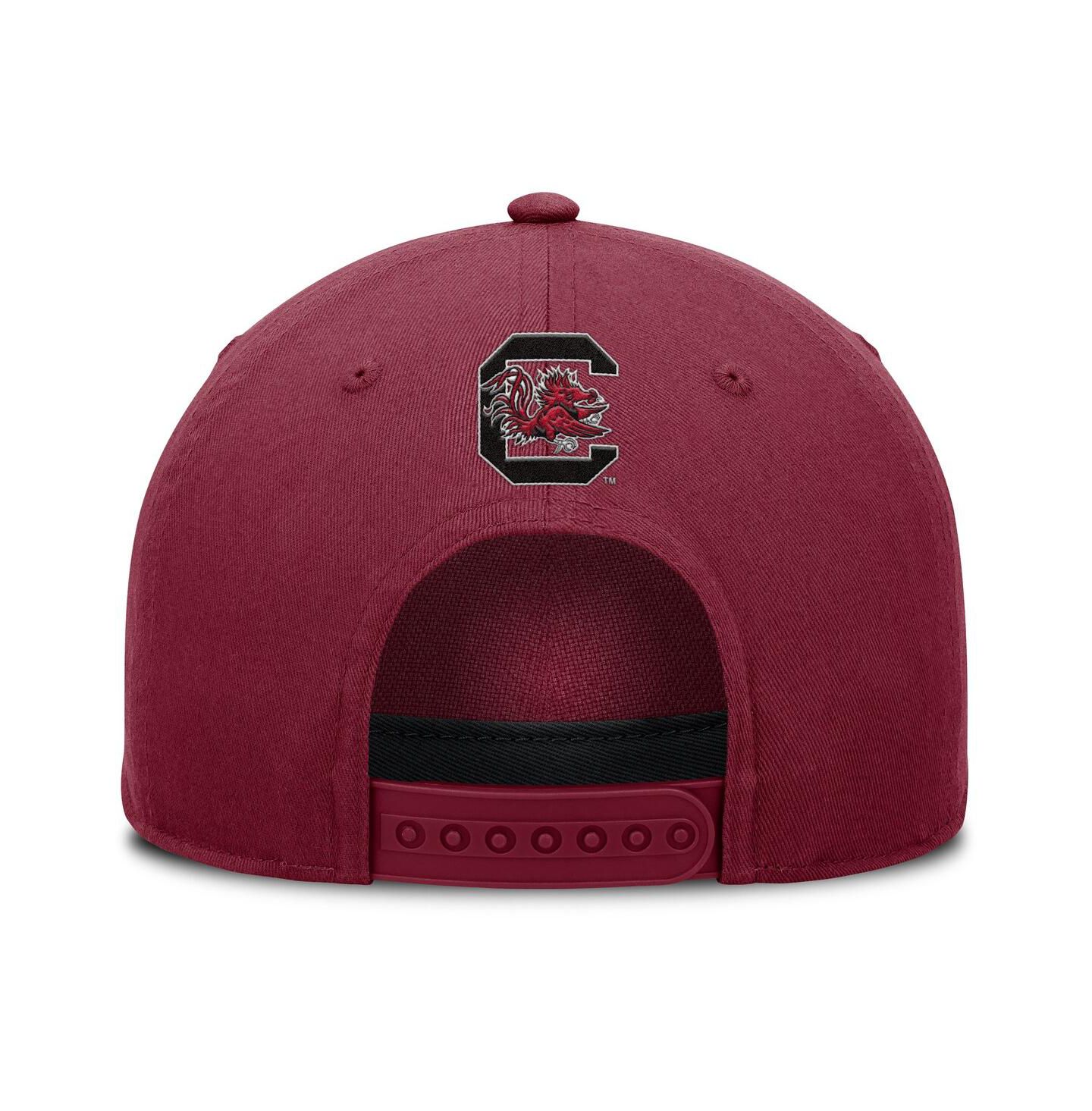 Мужская кепка Fanatics Garnet South Carolina Gamecocks Foul Ball Rope Adjustable Hat — фото 4