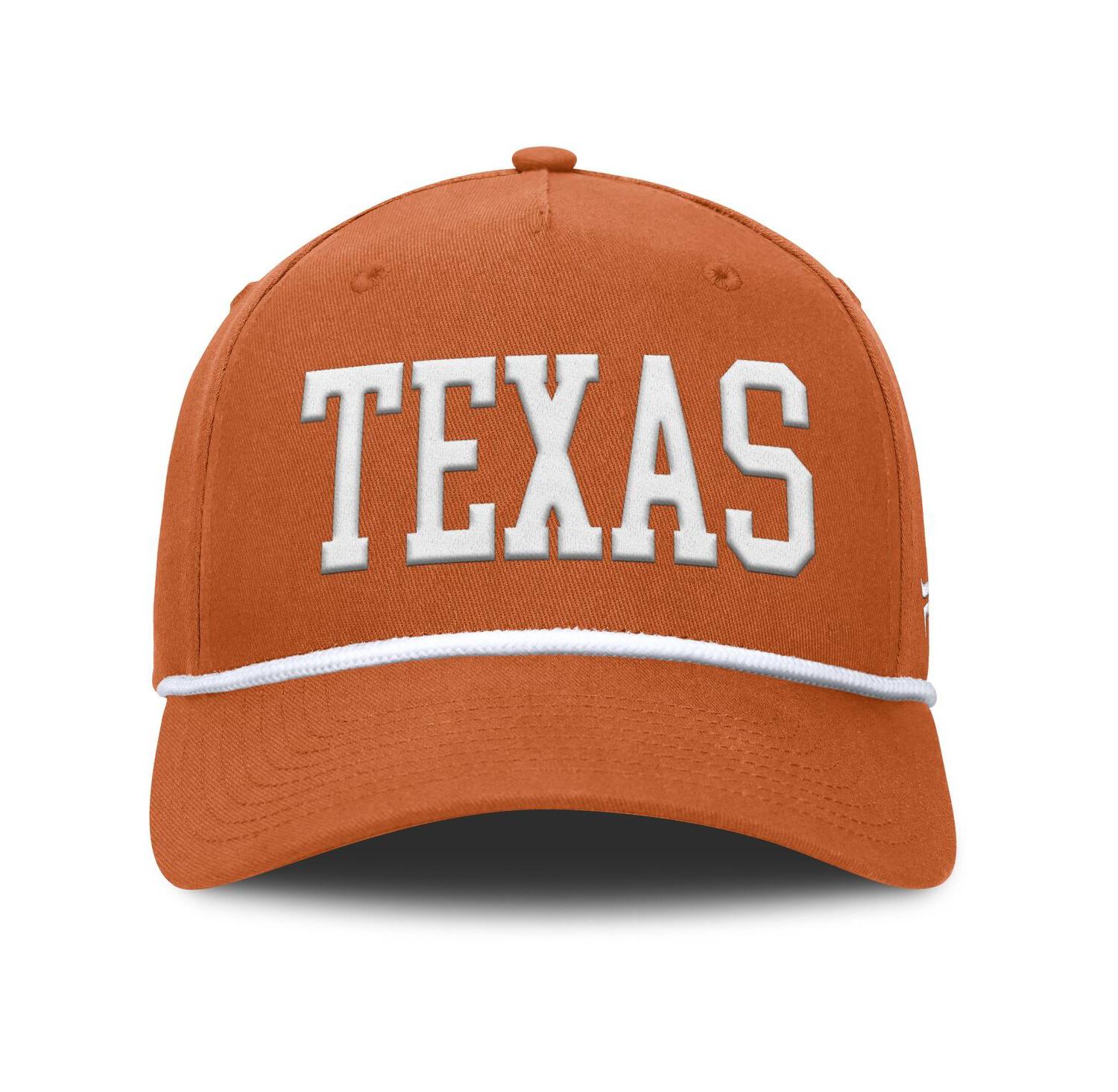 Men's Texas Orange Texas Longhorns Foul Ball Rope Adjustable Hat