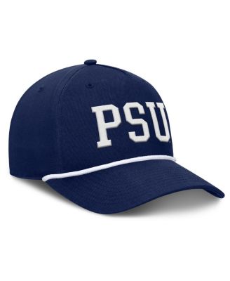 Men's Navy Penn State Nittany Lions Foul Ball Rope Adjustable Hat