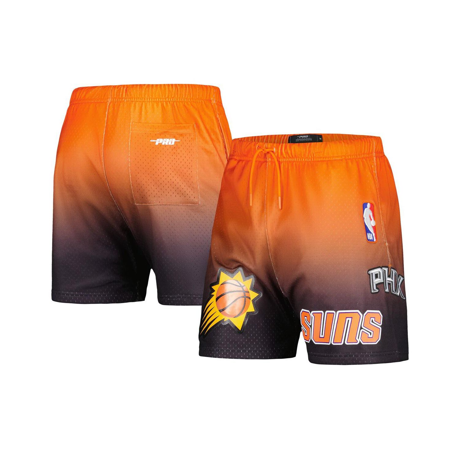 Men's Purple/Orange Phoenix Suns Ombre Mesh Shorts