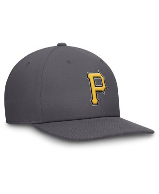 Men's Gray Pittsburgh Pirates Pro Performance Snapback Hat