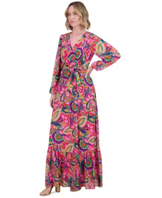 chinese dress ladies Jessica London Women's Plus Size Petite Denim Maxi Dress