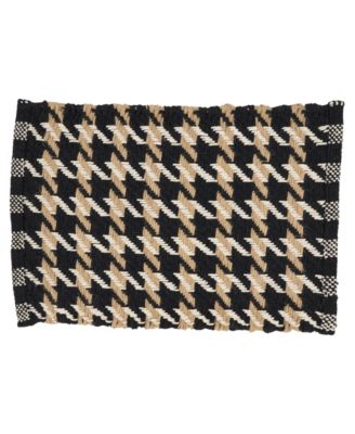 Traditional Houndstooth Placemat, Set of 4