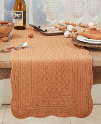 Charming Quilted Table Runner, 16" x 72"