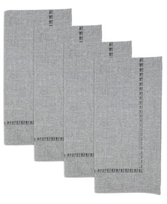 Laser-Cut Hemstitch Napkin, Set of 4