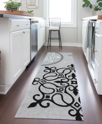 Chantille Machine Washable ACN874 2'3"x7'6" Runner Area Rug
