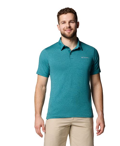 alfani Columbia Men's Carter Short Sleeve Performance Crest Polo Men's Fashion & Accessories